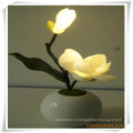 Giolia светодиодные искусственные цветы с керамикой горшок для Промотирования